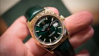 Rolex DayDate 36 UNBOXING 118138 [upl. by Thamora]