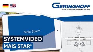 Geringhoff Mais Star I Systemvideo [upl. by Varion]