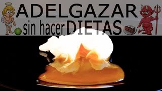 HUEVOS ESCALFADOS PERFECTOS  ADELGAZAR SIN HACER DIETAS [upl. by Perron259]