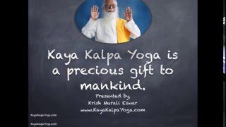 2 minute Introduction to Kaya Kalpa Yoga of Sri Yogiraj Vethathiri Maharishi  22 [upl. by Gene]