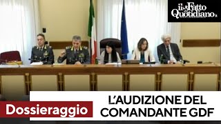 Il generale De Gennaro Gdf “Striano Chi doveva verificarne loperato era la Procura Antimafia” [upl. by Aon]