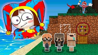 ¡¡EL NUEVO CIRCO DIGITAL POMNI VS BEBECITOS 😱🤡🎪 MINECRAFT [upl. by Barr]