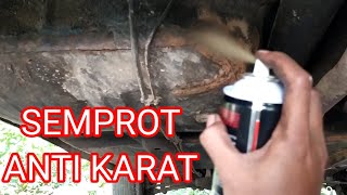 How to Undercoat Your Car anti karat mobil yang murah dan bisa di kerjakan sendiri [upl. by Powe558]