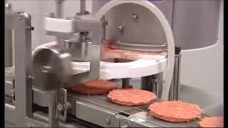 Gaser SuperMaxi hamburger machine  CM Machine Services Ltd [upl. by Einahpet]