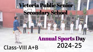 Annual Sports Day in school Victoria Public Senior Secondary School sportsday2024 class VIII [upl. by Dellora]