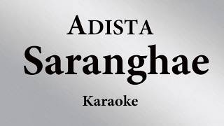 ADISTA  SARANGHAE  KARAOKE POP INDONESIA TANPA VOKAL  LIRIK [upl. by Enamrahc89]