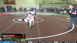 Junior 170 Parker Keckeisen Wisconsin Vs Alex Cramer Illinois [upl. by Torbart]