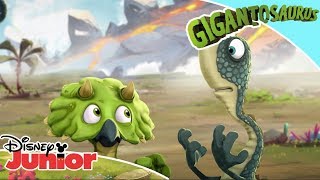 🦕 Dinozaurii explorează  Gigantozaurul  Disney Junior România [upl. by Davina691]