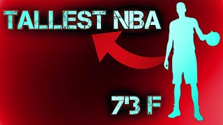 Top 5 Tallest NBA Players  Nba players height  Tallest Nba players  Nba  Height [upl. by Atterahs]