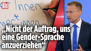 Experten fordern Schluss mit der GenderSprache bei ARD und ZDF  Sebastian Geisler [upl. by Barger270]