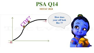 MSTAT 2024 PSA  Q14  CDF  Limit [upl. by Eddi]