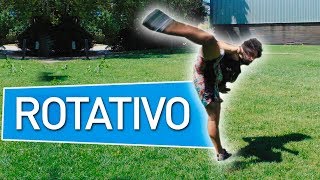 COMO FAZER O ROTATIVO Tutorial Chute Giratório [upl. by Margette910]