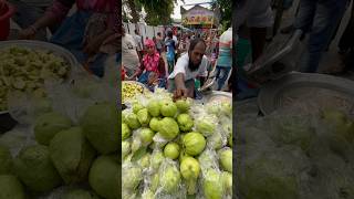 Mouthwatering Guava Chaat Recipe  Amazing Fruit Cutting skills 😱 shorts [upl. by Latimore678]