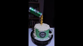 Beer Cake Ideas Decoration  Cake Gravity [upl. by Ztnahc]