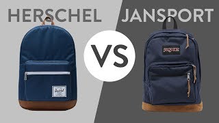 Herschel vs JanSport  Ultimate Pop Quiz and Right Pack Comparison [upl. by Anomer]