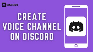 How To Create a Voice Channel on DISCORD [upl. by Bentley]