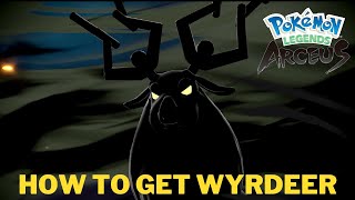 How to get Wyrdeer  Pokemon Arceus [upl. by Flodur]