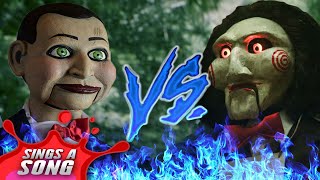 Billy Vs Jigsaw Dead Silence Vs Saw Horror Rap Battle [upl. by Ponton]