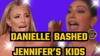 Jennifer Aydin Slams RHONJ Double Standards About KidsDanielle Insults Jennifers Children [upl. by Ennairb]