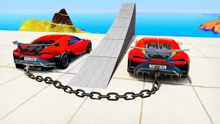 High Speed Jump Crashes 3 Realistic Car Crashes BeamNG Drive Crashes [upl. by Skinner]