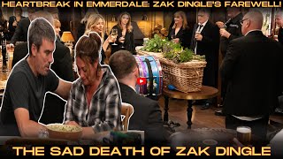 Emmerdale Bombshell Zak Dingles Death Confirmed in Early ITVX Streaming [upl. by Ycak]