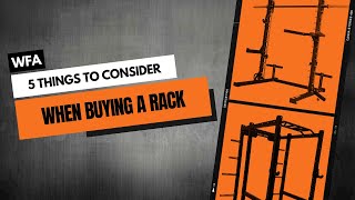 5 Things To Consider When Buying a Rack [upl. by Nnyllatsyrc322]