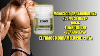 MONOCICLO DE OXANDROLONA  ANAVAR EXPLICACION DETALLADAPOWER G FITNESS [upl. by Nner]