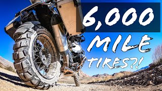 BRIDGESTONE BATTLAX AX41 6000 MILE TIRES  BMW R1200GS Adventure [upl. by Diane]