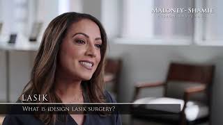 iDesign LASIK Surgery at MaloneyShamie Vision Institute [upl. by Nylsirhc310]