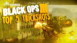 FaZe Linkzy Black Ops 3 Top 5 plays Crazy Trickshots [upl. by Anivel]