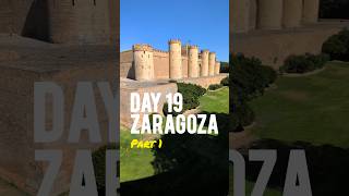 🇪🇸 What to visit in Zaragoza Spain 13  fyp day19 [upl. by Muns]