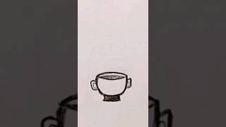 How to draw a colander step by step with easy fast way [upl. by Ferren]