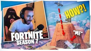 HIT BY MY OWN PLANE HOW DID THIS HAPPEN Fortnite Battle Royale Season 7 [upl. by Oeht]