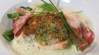 De Garde van Gert met Piet Huysentruyt  Zalm met witte kool en pancetta [upl. by Canning]