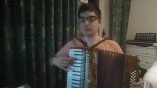 Bandit Radio aka Cheeki Breeki Song  Accordion Cover [upl. by Naux]