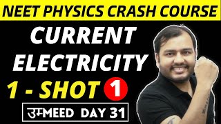 CURRENT ELECTRICITY in One Shot PART 1  All Concepts PYQs  NEET Physics Crash Course [upl. by Dotson]