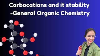 Carbocations in 5 minutes  General Organic Chemistry  science chemistry [upl. by Eirffej123]