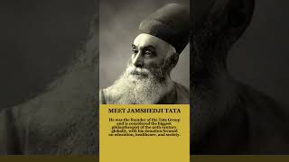 Jamshedji Tata  worlds grteast philanthropist of 20th century jamshedjitata shorts founder [upl. by Dami]