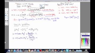 ChemDoctor Calculating solubility with mixed solutions [upl. by Alleris532]