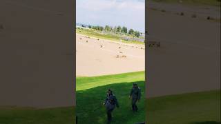 WW D Day German War Leader Telling Troop Where To Attack at DDay Reenactment in Conneaut Ohio [upl. by Petula]