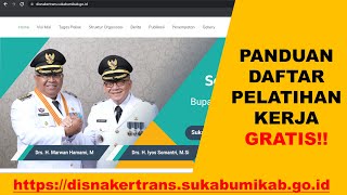 Panduan Pendaftaran Pelatihan di BLK via Silent Center  BLK Kabupaten Sukabumi [upl. by Einnal243]