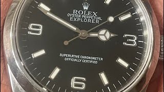 Rolex Explorer 114270 … my history of owning Explorers [upl. by Photima]