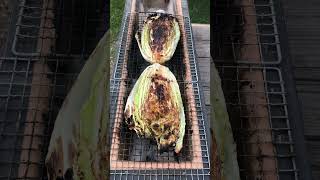 Grilling Napa Cabbage on the Konro Grill [upl. by Abibah452]