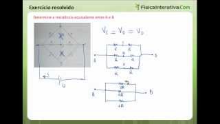 Associação de resistores mista  Exercícios resolvidos [upl. by Naiditch552]