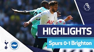 Trossard wins it late  HIGHLIGHTS  Spurs 01 Brighton [upl. by Esinel]