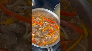 Chicken liver great anytime breakfast lunch or dinner Enjoy haitianfood healthydish cooking [upl. by Mittel390]