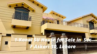 5 Bed  SU House is Available for Sale in SectorF Askari10 Lahore Cantt [upl. by Jerrie]