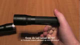 Led Lenser M7RX led zaklamp review  ledscherpnl NLBE [upl. by Raynold]