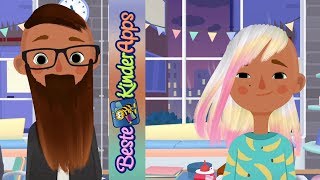 Friseur spielen ✂️ Toca Hair Salon 3 💇 Beste Kinder Apps [upl. by Anirdnajela]