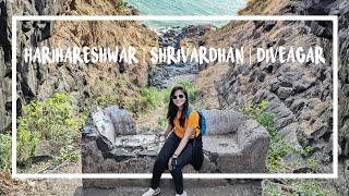 Harihareshwar  Shrivardhan  Diveagar Travel Vlog  हरिहरेश्वर दिवेआगर  श्रीवर्धन  Itinerary [upl. by Brecher210]